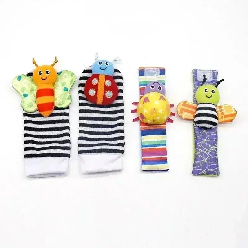 Rassel: Socken und Armband | JingleJoy™ 